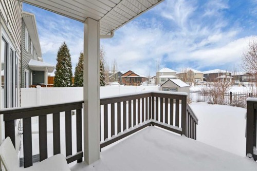 74 Van Slyke Way, Red Deer, AB - Outdoor With Deck Patio Veranda With Exterior