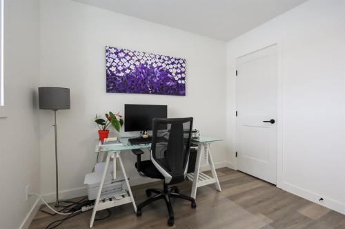 E-2 Evergreen Way, Red Deer, AB - Indoor Photo Showing Office