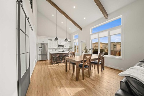 37 Arrowwood Close, Blackfalds, AB - Indoor Photo Showing Dining Room