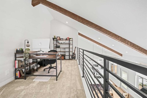 37 Arrowwood Close, Blackfalds, AB - Indoor Photo Showing Office