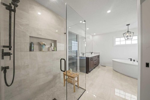 37 Arrowwood Close, Blackfalds, AB - Indoor Photo Showing Bathroom