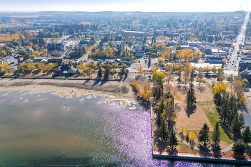 7 Gray Close, Sylvan Lake, AB - Outdoor With Body Of Water With View