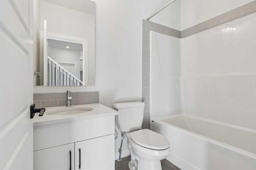 215 Sora Terrace Se, Calgary, AB - Indoor Photo Showing Bathroom