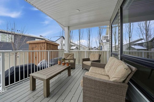27 Eaton Crescent, Red Deer, AB - Outdoor With Deck Patio Veranda With Exterior