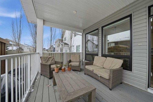 27 Eaton Crescent, Red Deer, AB - Outdoor With Deck Patio Veranda With Exterior
