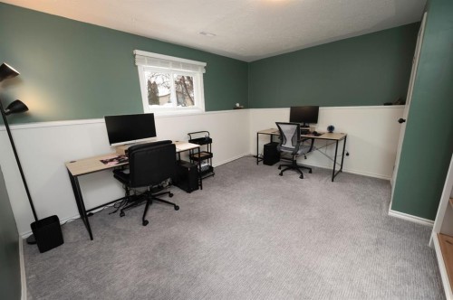 154 Rutherford Drive, Red Deer, AB - Indoor Photo Showing Office