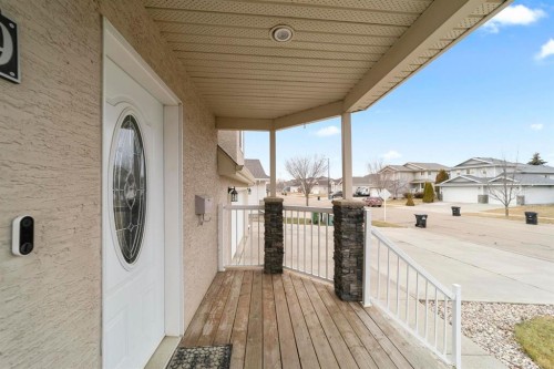 5809 28 Avenue, Camrose, AB - Outdoor With Deck Patio Veranda With Exterior