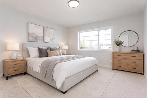 17 Tindale Place, Red Deer, AB - Indoor Photo Showing Bedroom