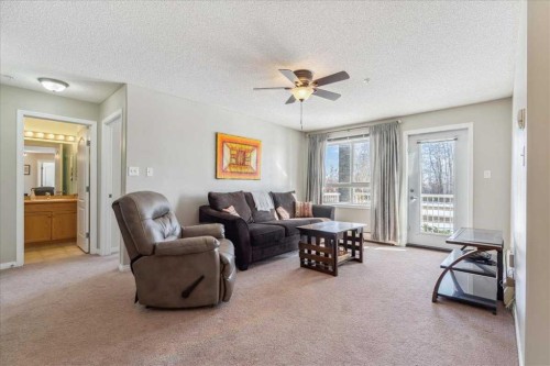 112-5340 199 Street, Edmonton, AB - Indoor Photo Showing Living Room