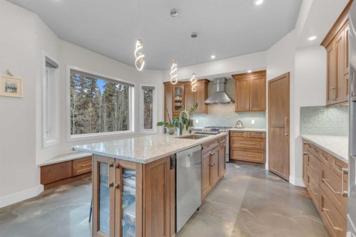 38 Grove Close, Red Deer, AB - Indoor Photo Showing Kitchen With Double Sink