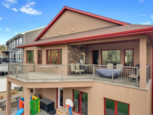 38 Grove Close, Red Deer, AB - Outdoor With Deck Patio Veranda