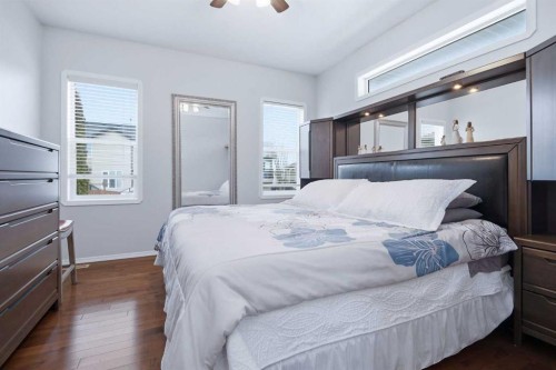 91 Woodrow Close, Red Deer, AB - Indoor Photo Showing Bedroom