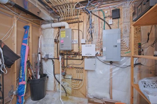 91 Woodrow Close, Red Deer, AB - Indoor Photo Showing Basement