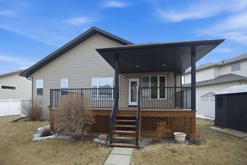 91 Woodrow Close, Red Deer, AB - Outdoor With Deck Patio Veranda