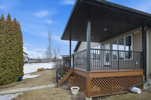 91 Woodrow Close, Red Deer, AB - Outdoor With Deck Patio Veranda