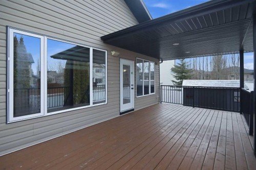 91 Woodrow Close, Red Deer, AB - Outdoor With Deck Patio Veranda With Exterior