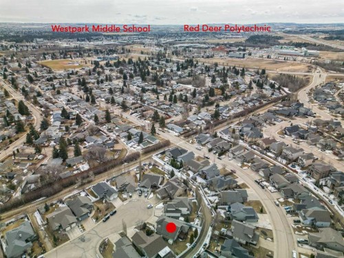 91 Woodrow Close, Red Deer, AB - Outdoor With View