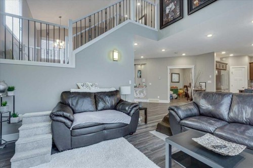 30 Tagish Avenue, Red Deer, AB - Indoor Photo Showing Living Room