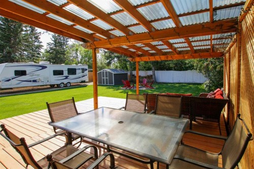 4 Mckee Close, Red Deer, AB - Outdoor With Deck Patio Veranda With Exterior