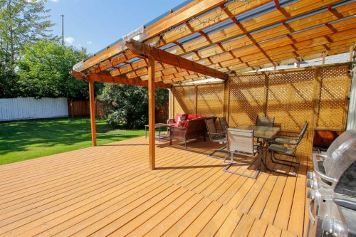 4 Mckee Close, Red Deer, AB - Outdoor With Deck Patio Veranda