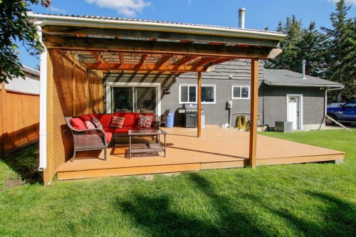 4 Mckee Close, Red Deer, AB - Outdoor With Deck Patio Veranda