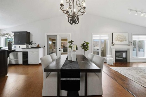 4 Drever Close, Red Deer, AB - Indoor With Fireplace