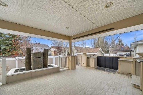 4 Drever Close, Red Deer, AB - Outdoor With Deck Patio Veranda With Exterior