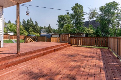 211 Red Wing Crescent, Tillicum Beach, AB - Outdoor With Deck Patio Veranda