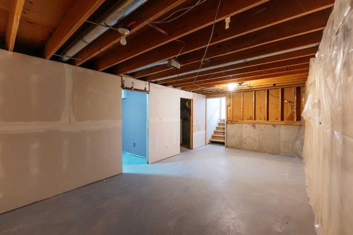 4 Barrett Drive, Red Deer, AB - Indoor Photo Showing Basement