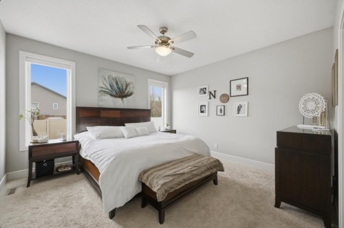 2 Vernon Close, Red Deer, AB - Indoor Photo Showing Bedroom