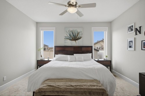 2 Vernon Close, Red Deer, AB - Indoor Photo Showing Bedroom