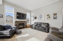 2 Vernon Close, Red Deer, AB  - Indoor Photo Showing Living Room With Fireplace 
