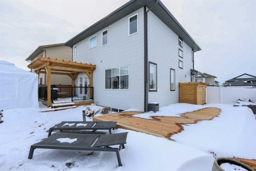 5 Trebble Close, Red Deer, AB - Outdoor With Deck Patio Veranda With Exterior
