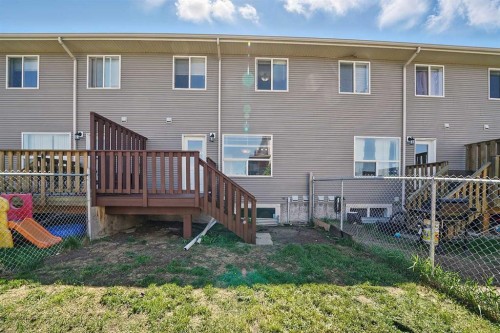 41 Winston Place, Blackfalds, AB - Outdoor With Deck Patio Veranda With Exterior