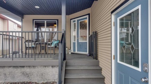 33 Parkside Crescent, Blackfalds, AB - Outdoor With Deck Patio Veranda With Exterior