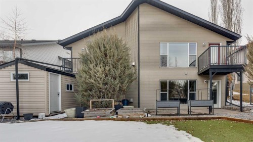 33 Parkside Crescent, Blackfalds, AB - Outdoor With Deck Patio Veranda With Exterior
