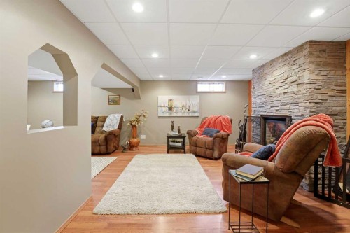 40 Connell Close, Red Deer, AB - Indoor Photo Showing Basement