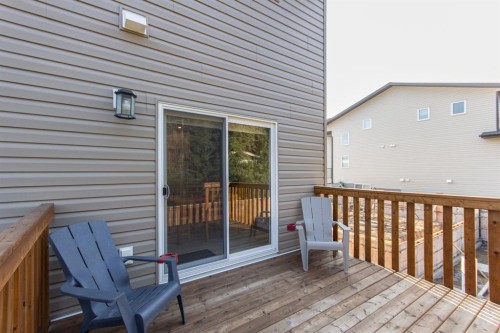 165 Thompson Crescent, Red Deer, AB - Outdoor With Deck Patio Veranda With Exterior