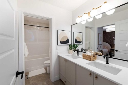 192 Amblestone Crescent Nw, Calgary, AB - Indoor Photo Showing Bathroom