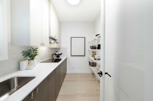 192 Amblestone Crescent Nw, Calgary, AB - Indoor Photo Showing Kitchen