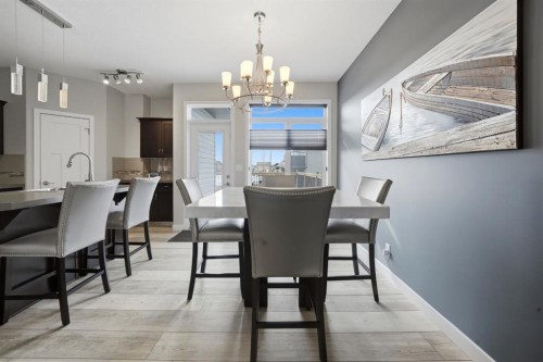 77 Tanner Street, Red Deer, AB - Indoor Photo Showing Dining Room