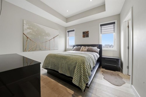 77 Tanner Street, Red Deer, AB - Indoor Photo Showing Bedroom