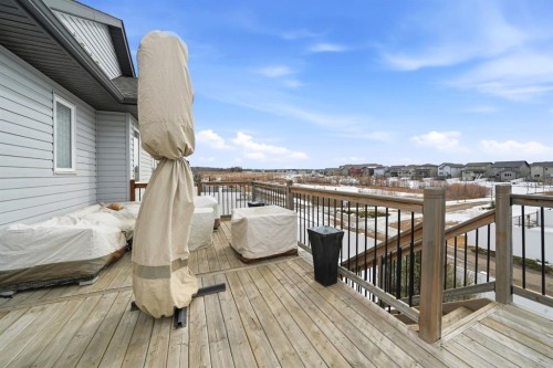 77 Tanner Street, Red Deer, AB - Outdoor With Deck Patio Veranda With Exterior