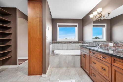 100 Van Slyke Way, Red Deer, AB - Indoor Photo Showing Bathroom