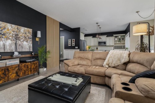 5215 35 Avenue, Camrose, AB - Indoor Photo Showing Living Room