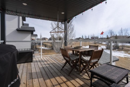 5215 35 Avenue, Camrose, AB - Outdoor With Deck Patio Veranda With Exterior