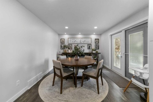 5409 48 Avenue, Killam, AB - Indoor Photo Showing Dining Room
