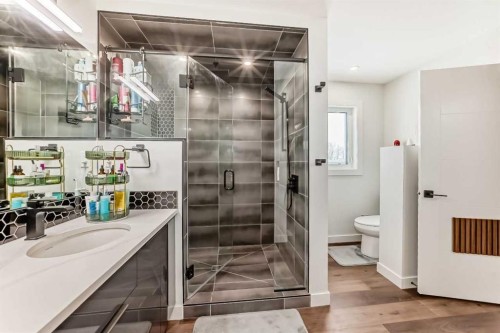 153 Emerald Drive, Red Deer, AB - Indoor Photo Showing Bathroom