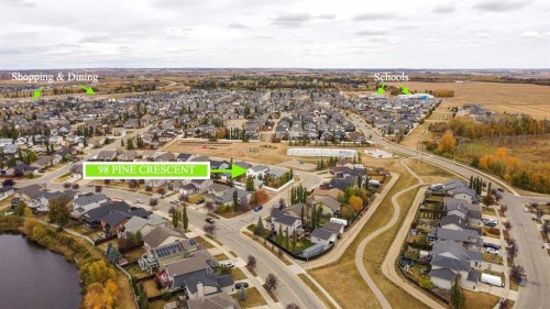 98 Pine Crescent, Blackfalds, AB - Outdoor With View