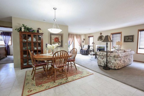 22D-32 Daines Avenue, Red Deer, AB - Indoor With Fireplace